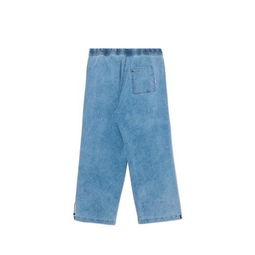 Cropp - Niebieskie jeansy typu parachute - niebieski Cropp 34/32 Cropp