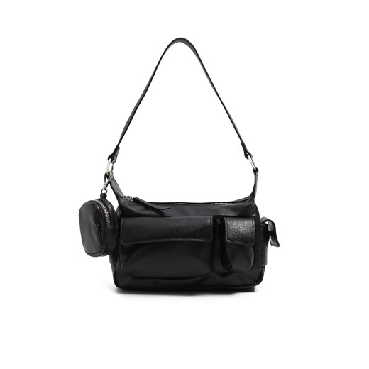 Cropp - Mała torebka z dodatkową saszetką - czarny ze sklepu Cropp w kategorii Listonoszki - zdjęcie 171575342