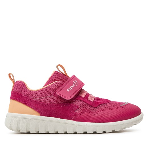 Sneakersy Superfit 1-006204-5510 D Pink/Orange ze sklepu eobuwie.pl w kategorii Buty sportowe dziecięce - zdjęcie 171575841