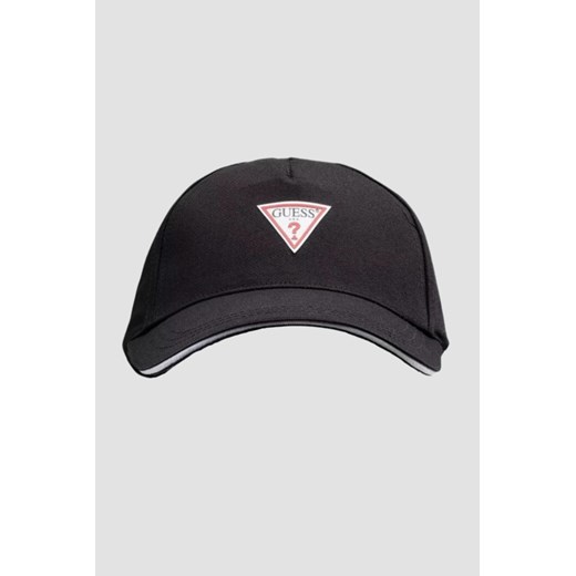 GUESS Czarna czapka z daszkiem Triangle Patch ze sklepu outfit.pl w kategorii Czapki z daszkiem męskie - zdjęcie 171576254