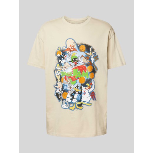T-shirt z nadrukowanym motywem ze sklepu Peek&Cloppenburg  w kategorii T-shirty męskie - zdjęcie 171576624