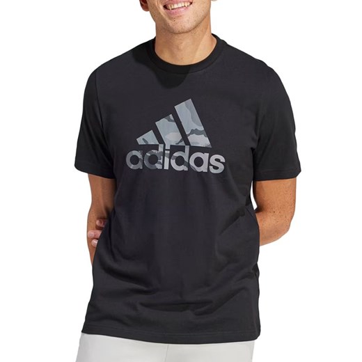 Koszulka adidas Sportswear Camo Badge Of Sport Graphic IR5828 - czarna ze sklepu streetstyle24.pl w kategorii T-shirty męskie - zdjęcie 171576913