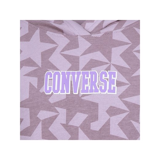 Converse Bluza w kolorze fioletowym Converse 140-152 Limango Polska wyprzedaż