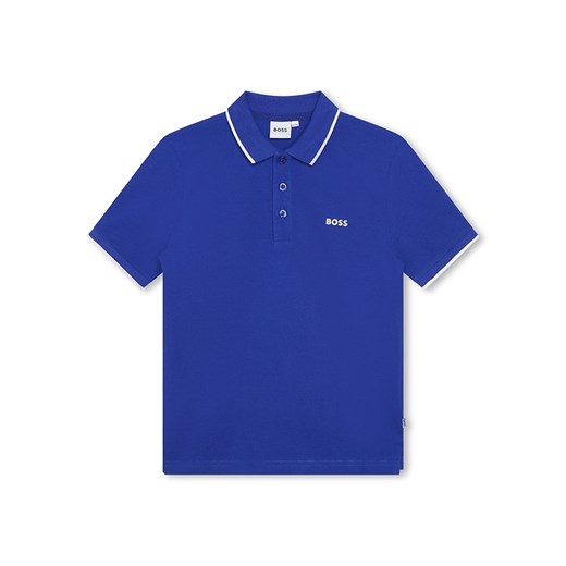 Hugo Boss Kids Koszulka polo w kolorze niebieskim ze sklepu Limango Polska w kategorii T-shirty chłopięce - zdjęcie 171586141