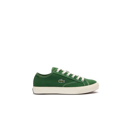 Lacoste Tenisówki Backourt 747CMA0005 Zielony ze sklepu MODIVO w kategorii Trampki męskie - zdjęcie 171586890