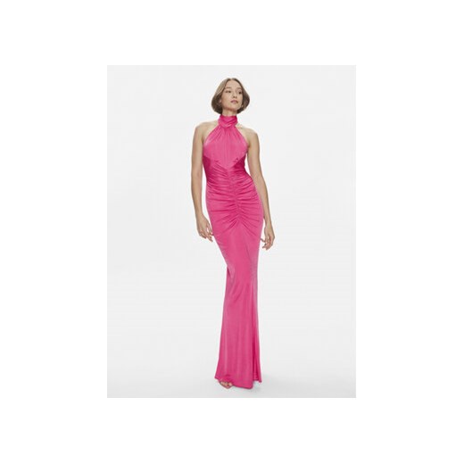 Pinko Sukienka wieczorowa Marmilla 102860 A1JS Różowy Slim Fit ze sklepu MODIVO w kategorii Sukienki - zdjęcie 171586920