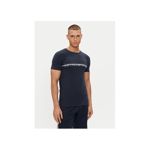 Emporio Armani Underwear T-Shirt 111035 4R729 00135 Granatowy Slim Fit ze sklepu MODIVO w kategorii T-shirty męskie - zdjęcie 171586930