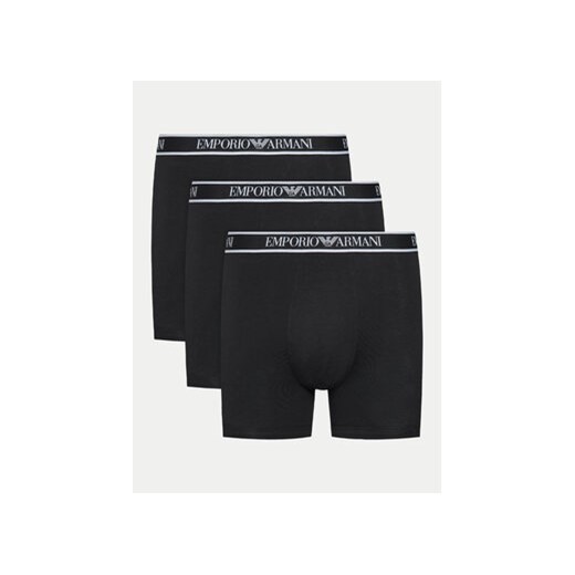 Emporio Armani Underwear Komplet 3 par bokserek 111473 4R717 21320 Czarny ze sklepu MODIVO w kategorii Majtki męskie - zdjęcie 171587021