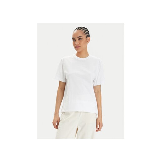 Champion T-Shirt 117207 Biały Oversize ze sklepu MODIVO w kategorii Bluzki damskie - zdjęcie 171587124