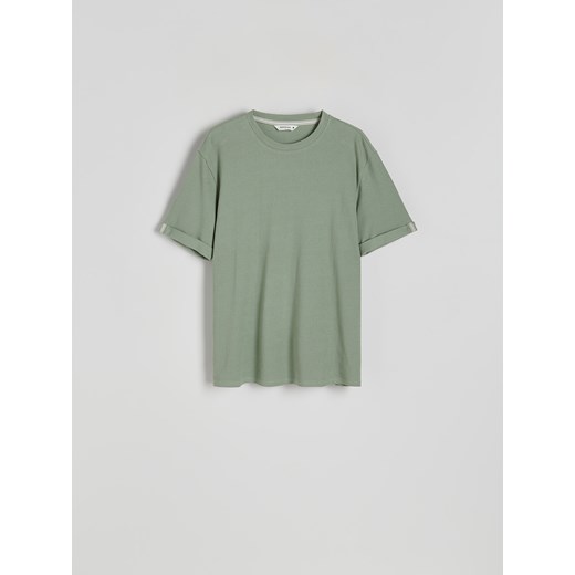 Reserved - T-shirt comfort fit - jasnozielony ze sklepu Reserved w kategorii T-shirty męskie - zdjęcie 171588022