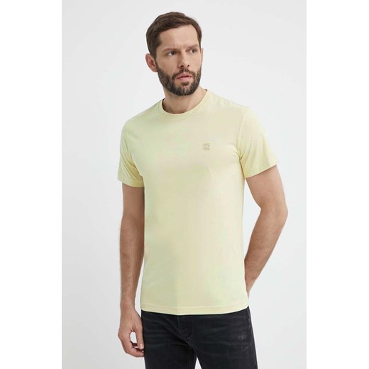 Calvin Klein Jeans t-shirt bawełniany kolor zielony J30J325268 ze sklepu ANSWEAR.com w kategorii T-shirty męskie - zdjęcie 171588821
