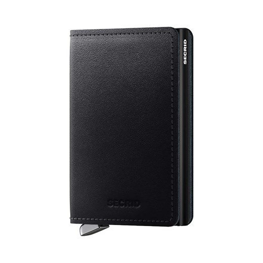 Secrid portfel skórzany kolor czarny SDu-Black ze sklepu ANSWEAR.com w kategorii Portfele damskie - zdjęcie 171588873