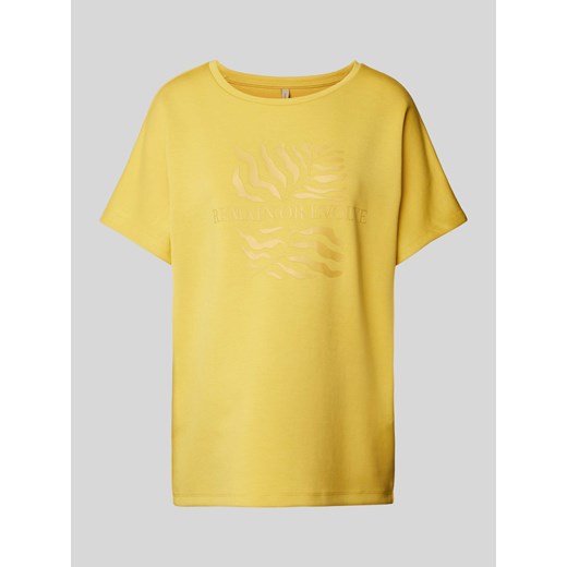T-shirt z nadrukiem z motywem model ‘Banu’ ze sklepu Peek&Cloppenburg  w kategorii Bluzki damskie - zdjęcie 171589460