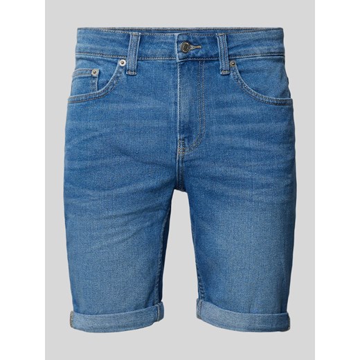 Szorty jeansowe o kroju regular fit z 5 kieszeniami model ‘PLY’ ze sklepu Peek&Cloppenburg  w kategorii Spodenki męskie - zdjęcie 171589473