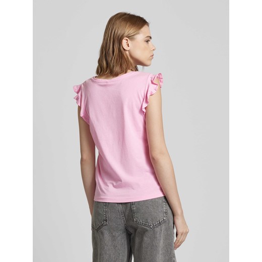 T-shirt z dekoltem w serek model ‘MAY’ XS Peek&Cloppenburg 