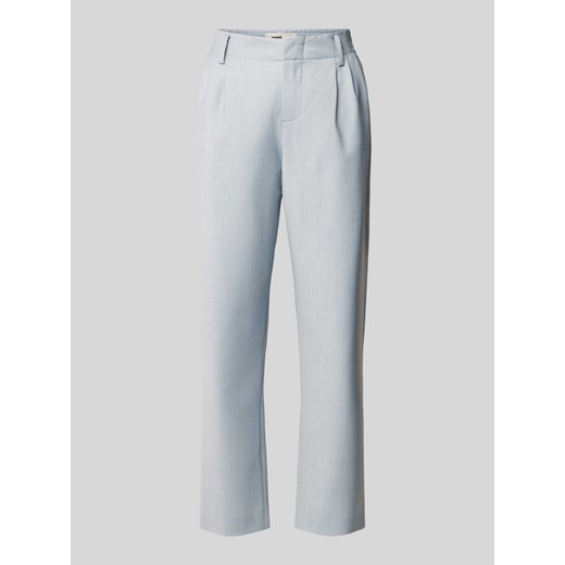 Spodnie do garnituru z prostą nogawką i zakładkami w pasie model ‘DISPATCH’ ze sklepu Peek&Cloppenburg  w kategorii Spodnie damskie - zdjęcie 171589552