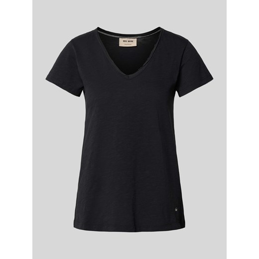T-shirt z dekoltem w serek ze sklepu Peek&Cloppenburg  w kategorii Bluzki damskie - zdjęcie 171589704