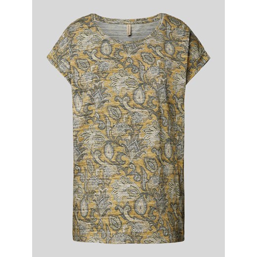 T-shirt ze wzorem paisley model ‘Galina’ ze sklepu Peek&Cloppenburg  w kategorii Bluzki damskie - zdjęcie 171589783