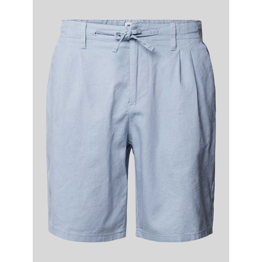 Szorty z elastycznym pasem model ‘LARGO’ ze sklepu Peek&Cloppenburg  w kategorii Spodenki męskie - zdjęcie 171590010