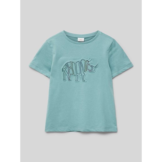 T-shirt z nadrukowanym motywem ze sklepu Peek&Cloppenburg  w kategorii T-shirty chłopięce - zdjęcie 171590013
