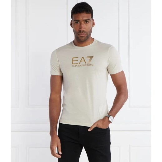 EA7 T-shirt | Regular Fit ze sklepu Gomez Fashion Store w kategorii T-shirty męskie - zdjęcie 171591134