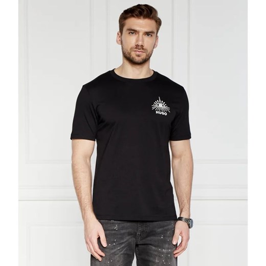 HUGO T-shirt Dedico | Regular Fit ze sklepu Gomez Fashion Store w kategorii T-shirty męskie - zdjęcie 171591143