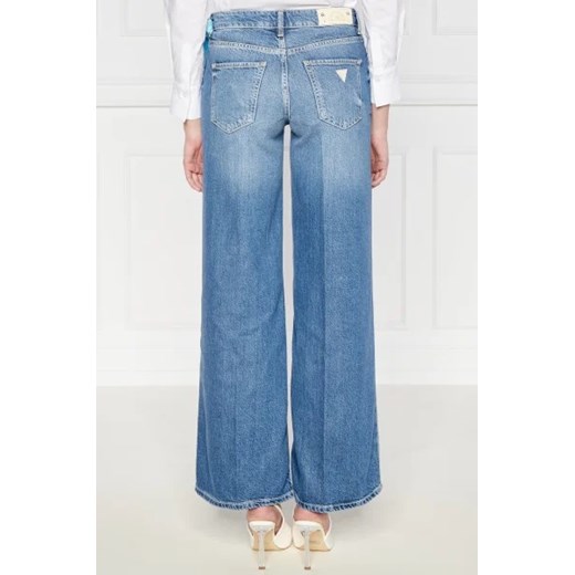 Guess jeansy damskie casual bawełniane 