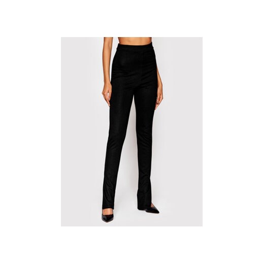 NA-KD Spodnie materiałowe 1100-006089-0002-003 Czarny Slim Fit ze sklepu MODIVO w kategorii Spodnie damskie - zdjęcie 171591730