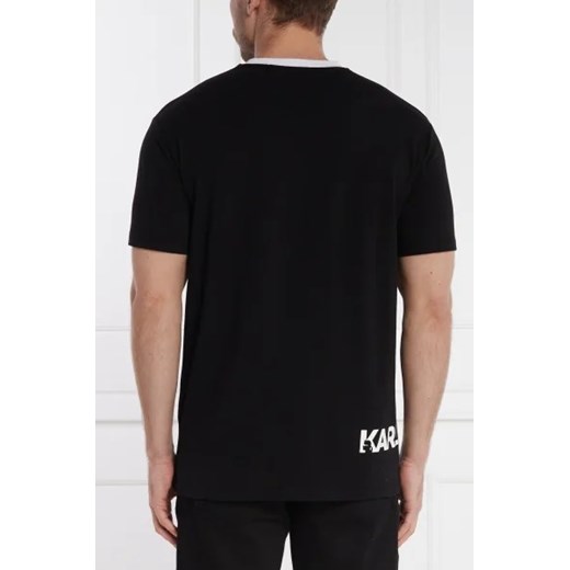 Karl Lagerfeld T-shirt | Regular Fit Karl Lagerfeld M okazja Gomez Fashion Store