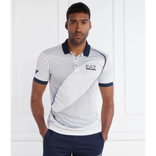 EA7 Polo | Regular Fit ze sklepu Gomez Fashion Store w kategorii T-shirty męskie - zdjęcie 171592964
