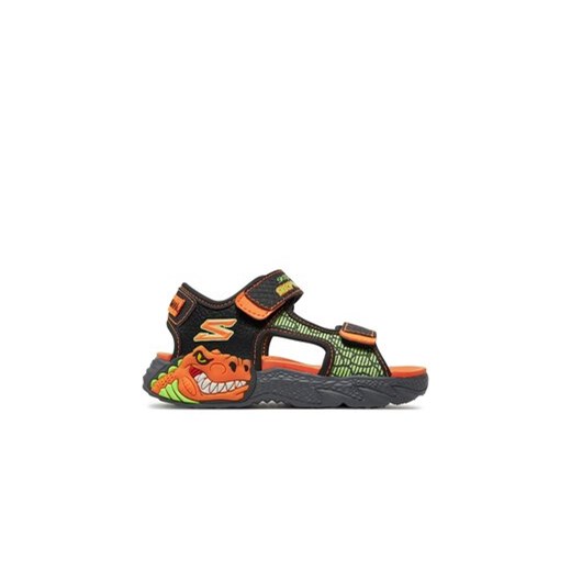 Skechers Sandały Creature-Splash- 400614L/BKOR Czarny ze sklepu MODIVO w kategorii Sandały dziecięce - zdjęcie 171593380