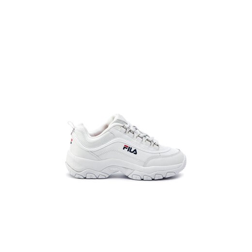 Fila Sneakersy Strada Low Wmn 1010560.1FG Biały ze sklepu MODIVO w kategorii Buty sportowe damskie - zdjęcie 171593722