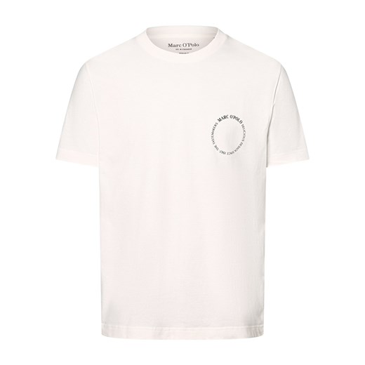T-shirt męski biały Marc O'Polo z krótkim rękawem 