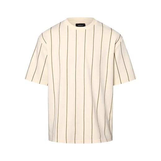 Aygill's Koszulka męska Mężczyźni Bawełna écru w paski ze sklepu vangraaf w kategorii T-shirty męskie - zdjęcie 171595880
