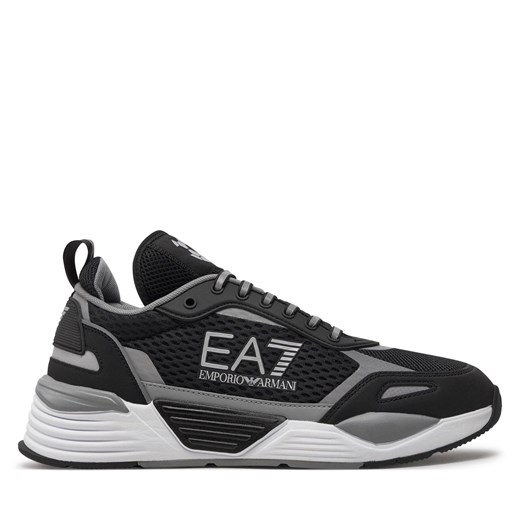 Sneakersy EA7 Emporio Armani X8X159 XK379 N763 Black+Silver ze sklepu eobuwie.pl w kategorii Buty sportowe męskie - zdjęcie 171596194