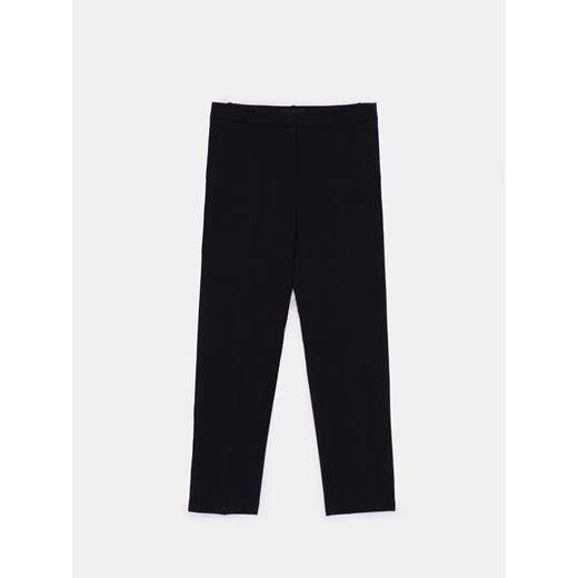 Mohito - Spodnie cygaretki - czarny ze sklepu Mohito w kategorii Spodnie damskie - zdjęcie 171596543