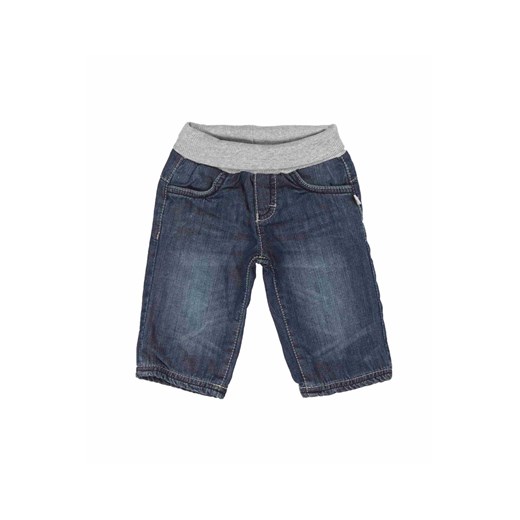 Dziecięce spodnie jeansowe niebieskie ze sklepu 5.10.15 w kategorii Spodnie i półśpiochy - zdjęcie 171598143