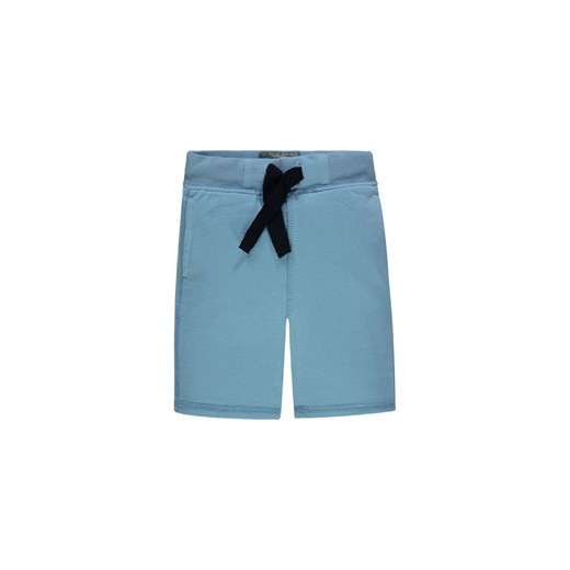 Chłopięce spodenki krótkie dresowe niebieskie ze sklepu 5.10.15 w kategorii Spodenki niemowlęce - zdjęcie 171598144
