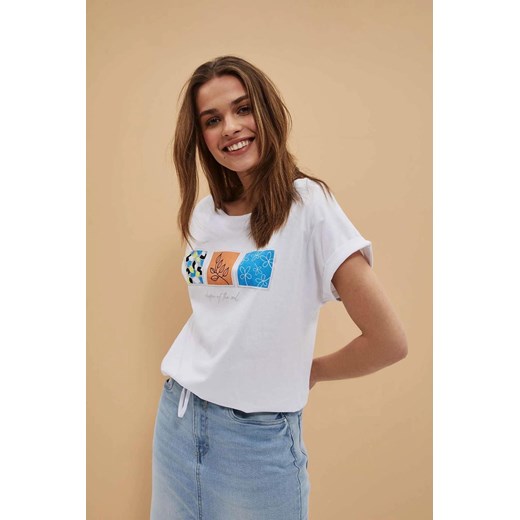 Koszulka damska z nadrukiem ze sklepu 5.10.15 w kategorii Bluzki damskie - zdjęcie 171598203