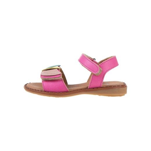 kmins Skórzane sandały w kolorze różowym ze sklepu Limango Polska w kategorii Sandały dziecięce - zdjęcie 171598774
