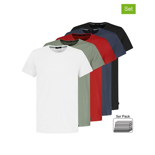 Sublevel Koszulki (5 szt.) w różnych kolorach ze sklepu Limango Polska w kategorii T-shirty męskie - zdjęcie 171598922