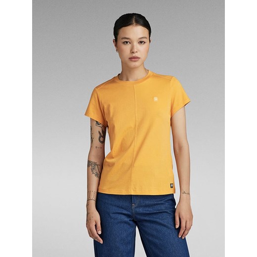 G-Star Koszulka w kolorze musztardowym ze sklepu Limango Polska w kategorii Bluzki damskie - zdjęcie 171599180