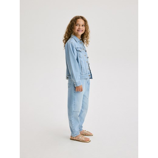 Reserved - Classic denim balloon - niebieski Reserved 164 (13 lat) Reserved