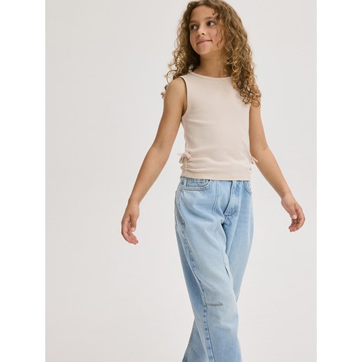 Reserved - Classic denim balloon - niebieski Reserved 122 (6-7 lat) Reserved