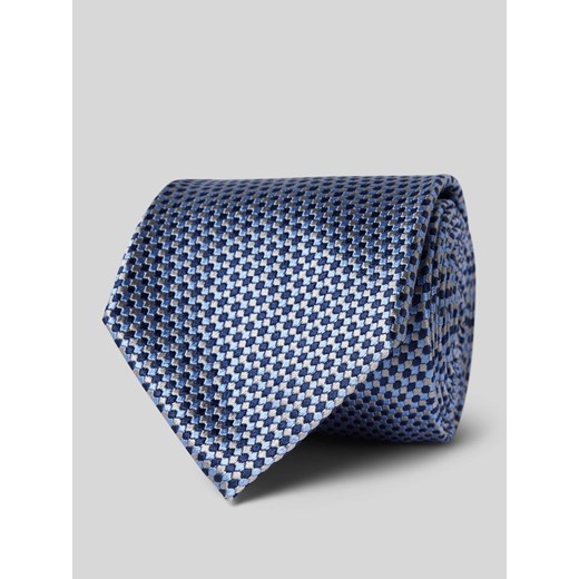 Krawat jedwabny ze wzorem na całej powierzchni ze sklepu Peek&Cloppenburg  w kategorii Krawaty - zdjęcie 171610980