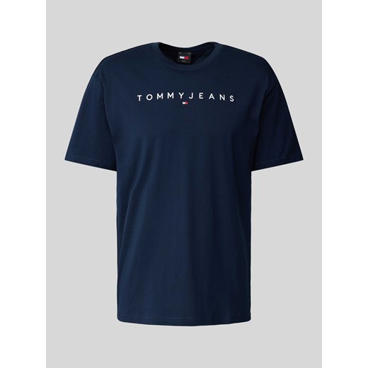 T-shirt o kroju regular fit z wyhaftowanym logo ze sklepu Peek&Cloppenburg  w kategorii T-shirty męskie - zdjęcie 171610991