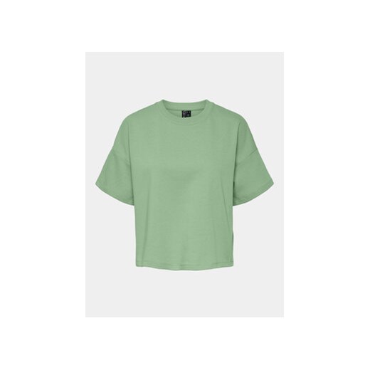 Pieces T-Shirt Chilli Summer 17118870 Zielony Loose Fit ze sklepu MODIVO w kategorii Bluzki damskie - zdjęcie 171611501
