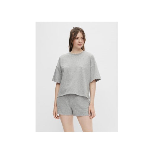 Pieces T-Shirt Chilli Summer 17118870 Szary Loose Fit ze sklepu MODIVO w kategorii Bluzki damskie - zdjęcie 171611514