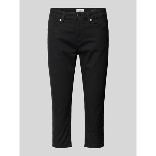 Spodnie capri w jednolitym kolorze ze sklepu Peek&Cloppenburg  w kategorii Spodnie damskie - zdjęcie 171689833