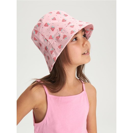 Sinsay - Kapelusz bucket hat - różowy ze sklepu Sinsay w kategorii Czapki dziecięce - zdjęcie 171693600